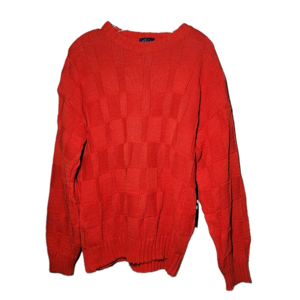 Vintage‎ Gap Long Sleeve Sweater Mens Size XLarge 90s Crew Neck Red